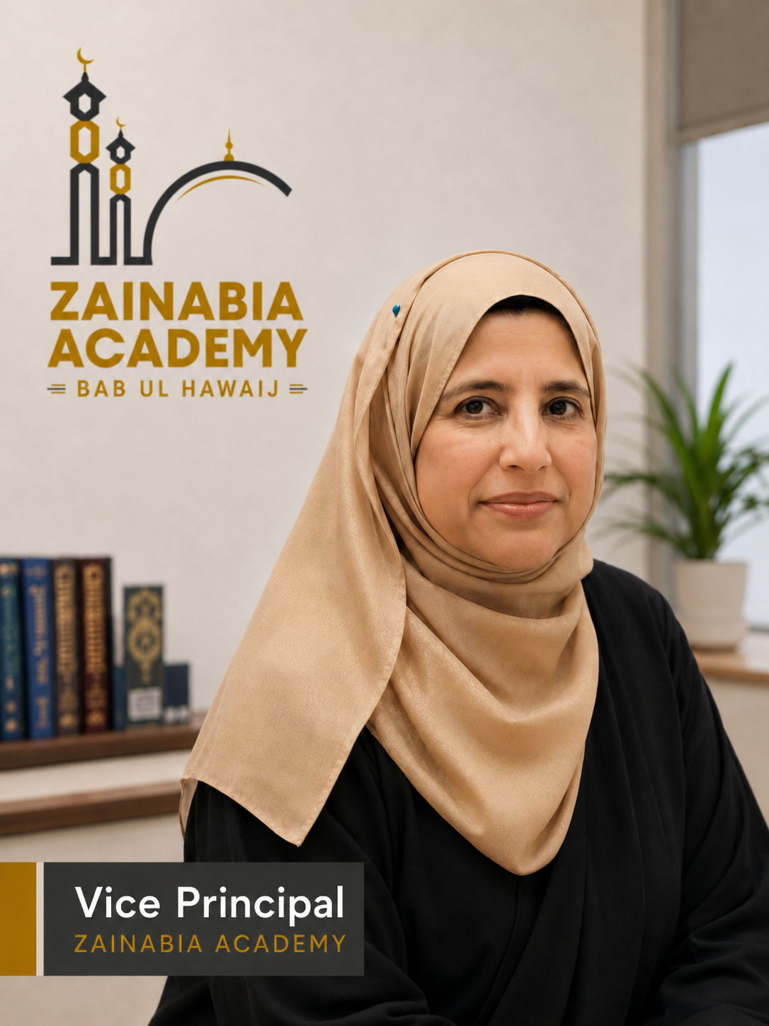 Sr. Safia Moosvi, Vice Principal