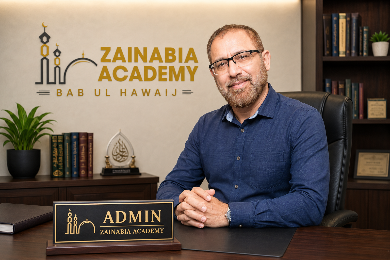 Br. Ali Kamran Jafri, Admin — Zainabia Academy